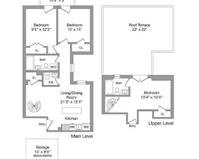 Private room with ensuite in an apartment with 3 roomies, Manhattan, NY 10009