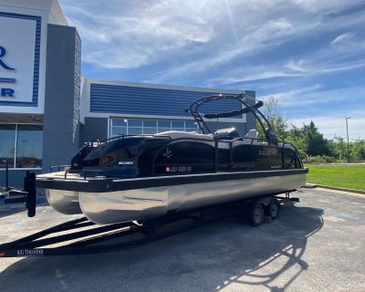 Introducing the 2023 JC Tritoon Sporttoon 26TT with a powerful 350hp Suzuki DF350ATXS engine (only 33 hours of use)! This pristine, one-owner boat was purchased from Big Thunder Marine and has been meticulously maintained, spending its life in a covered slip on a lift in the clear waters of Lake of the Ozarks. The motor received a complete service in May 2024, including an oil change and fluid ...