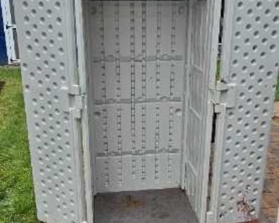 6ft tall plastic tool shed