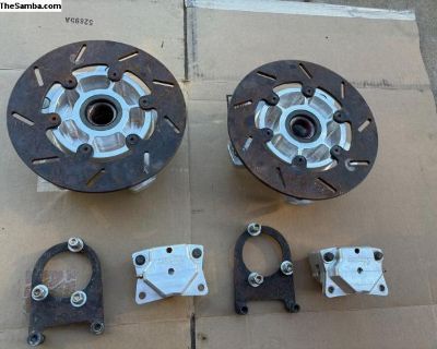 Gear One Combo Spindle 2 Piston Disk Brake Kit