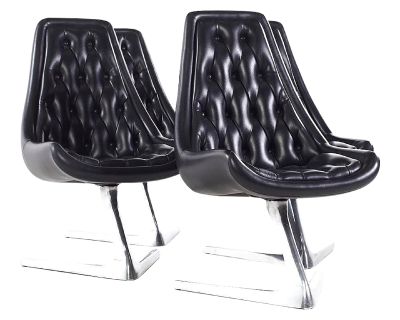 Chromcraft Star Trek Mid Century Chairs – Set of 4