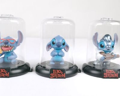 Disney Lot of 3 Lilo & Stitch Small Figurines