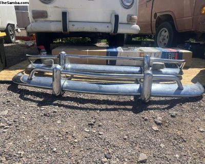 Vw karmann ghia mid 60 s German chrome bumpers