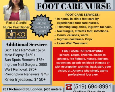 Pinkal Nursing Foot Care Clinic - 13 years in Business