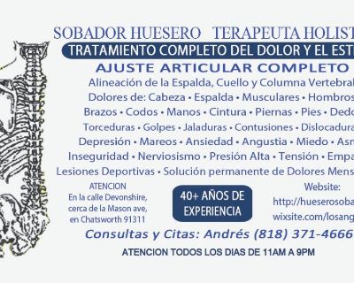 SOBADOR HUESERO TERAPEUTA NATURISTA