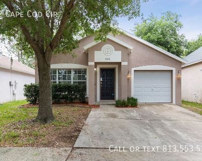 3 Bedroom 2BA 1002 ft Single-family home For Rent in Valrico, FL