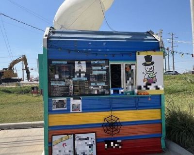 Versatile - 2023 6' x 9' Shaved Ice Trailer Snowball Concession Unit