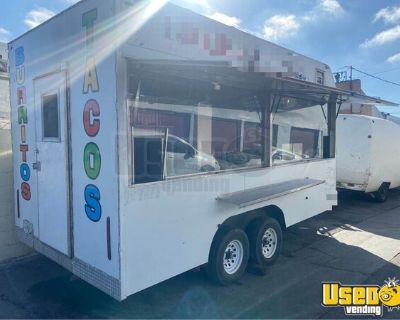 2012 16'  Permitted Food  Concession Trailer with Pro-Fire Suppression