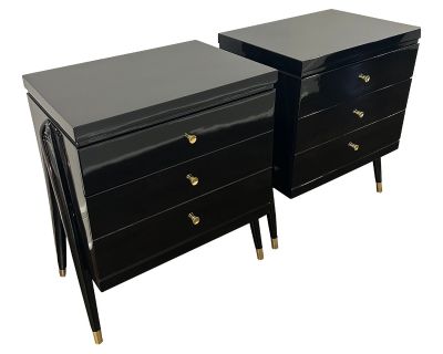 1940s Vintage Sieling Nightstand - a Pair