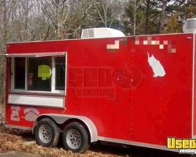8' x 16' Kitchen Food Trailer | Food Concession Trailer