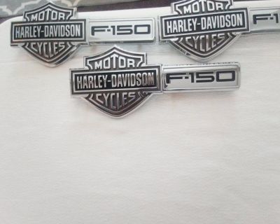 Ford F-150 Harley Davidson emblem by the Ford corporation
