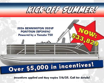 2024 Bennington 20 SVF Pontoon Boats Superior, WI