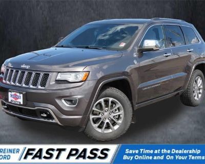 2015 Jeep Grand Cherokee 4X4 Overland 4DR SUV