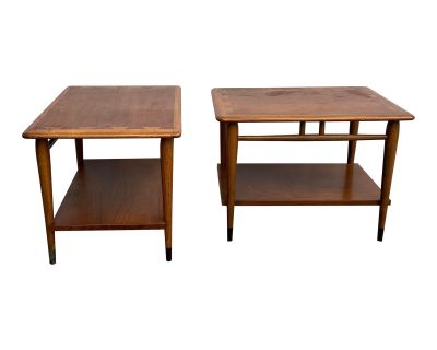 Mid 20th Century MCM Mid Twentieth Century Modern Lane Alta Vista Side Tables, a Pair