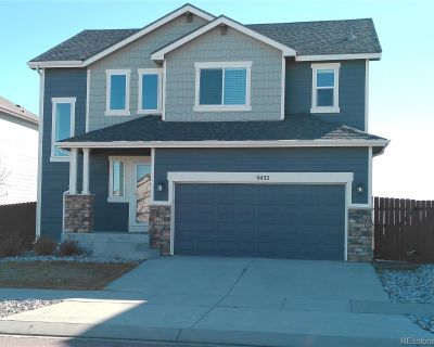 9432 Beryl Drive. Property for Rent in Peyton, CO for $2,150 with 3 bedrooms and 2 full baths, 1 half bath. This 2,434 square foot property was built in 2016.. This home is located in Meridian Ranch. Built by Saint Aubyn Homes, this home is comfortable and efficient. The main level has a Living room, dining area, and a well-appointed kitchen. The kitchen has stainless steel appliances, a genero...