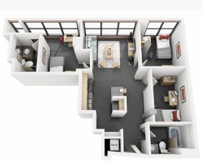 Available Now: $1,240/month for Sublease @ Automatic Lofts!