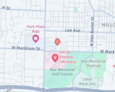1 Bedroom 1BA 540 ft Pet-Friendly Apartment For Rent in Little Rock, AR