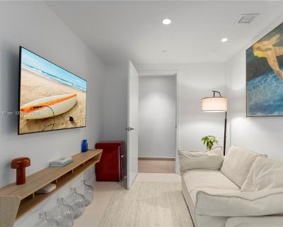 Security deposit: $1,000.00 * Fees apply?: No. References are not required. Smoking is allowed. Furnishings: Furnished * Parking: Yes * Garage: Yes * Yard/patio: Yes * Balcony/roof terrace: No * Disabled access: Yes * Living room: own. $3,000 monthly (whole property). Stunning 1-bed + den, 1.5-bath luxury condo in the heart of Brickell, Miami s most sought-after location. Enjoy skyline views an...