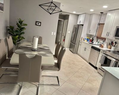 Furnished one bedroom apartment with full kitchen, living room, washer and dryer. Utilities included.