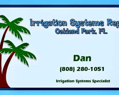 Irrigation sprinkler repair