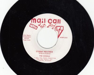 SIERRAS ~ Stormy Weather*Mint-45 !