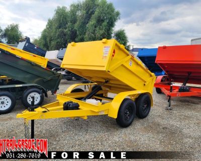 5x8x2 Dump Trailers Ready To Go
