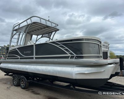 2020 Godfrey Monaco 255SD Pontoon Boat w/150 HP Yamaha Outboard & Trailer Watercraft Turner, ME