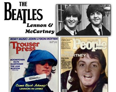 Lennon & McCartney (The Beatles) Magazine Issues Set