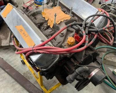 V8 Hotrod Tractor Puller Engine