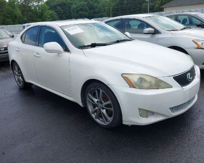 SALVAGE 2008 LEXUS IS 250 FOR SALE IN LAKE CITY, GA