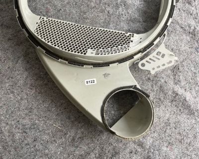 OEM GE Dryer Lower Duct Assembly without moisture sensor WE03X25275 WE01X24546