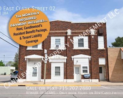 1 Bedroom 1BA Furnished Pet-Friendly Apartment For Rent in Spencer, WI