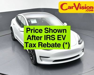 Used 2022 Tesla Model 3 Standard Range Plus