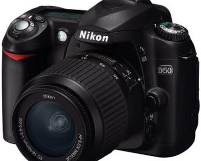 Nikon D50 Camera, Lenses, & accessories