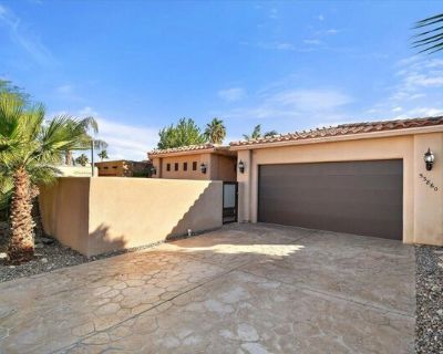 53860 Avenida Ramirez. Wow, this house has it all! Four bedrooms and five bathrooms with a casita. When you pull up to this beauty you will see it is extremely well maintained. Mature landscape throughout that includes citrus trees. Pool in front of home with breath taking views! Covered patio with dining table and tea lights for a romantic evening dinner. Detached casita for guest that offers ...