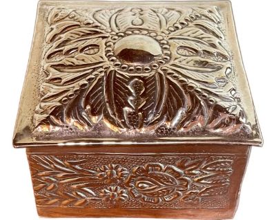 1970s Vintage Sarreid Silverplate Box