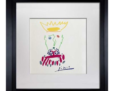 Pablo Picasso Lithograph "Cuatro Reyes Del Sol #4" Ltd. Ed. Signed W/Cat. Ref. C116