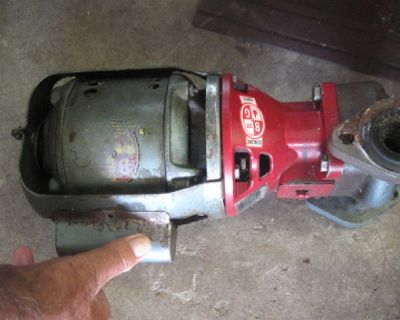 booster circulating pump &motor