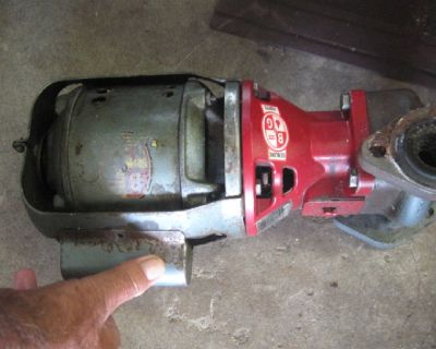 Bell & Gossett Booster circulating Pump & motor HSL105PL.