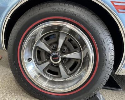 Pontiac Rally II 15 Wheels with BFG Silvertown Redline tires (215/65R15). Complete