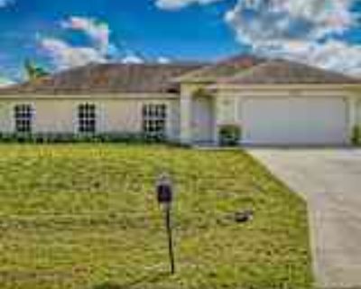 4 Bedroom 2BA 1642 ft² Pet-Friendly House For Rent in Cape Coral, FL 1708 NW 9th Terrace