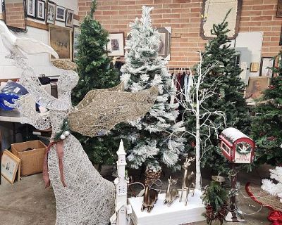 Indoor warehouse sale