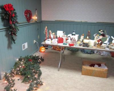 Afternoon Estate Sale Part 1 of 3 Holiday Decor & Basement Treasures