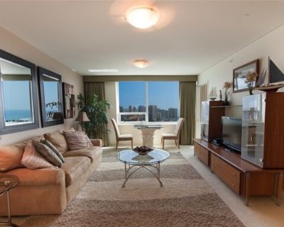 88 Piikoi St Apt 2805. AVAILABLE JANUARY 2026! Live luxuriously in this stunning, fully furnished 2-bedroom, 2-bath residence with 2 parking stalls at Hawaiki Tower, located in the desirable Ala Moana "superblock." Enjoy the ultimate convenience of being right across from Ala Moana Shopping Center and just minutes away from Waikiki. Take in spectacular 28th-floor views of the city, mountains, o...