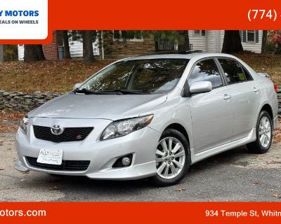 2010 Toyota Corolla S Sedan 4D