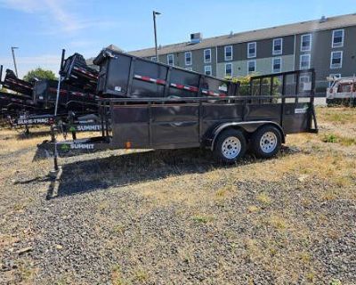 2026 Summit Trailers CU714TA2 Cascade 7x14 TA Utility 7K