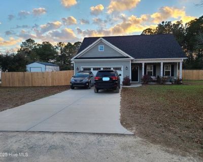 356 Zonnie Ln. This is a beautiful 3 bedroom, 2.5 bath unfurnished home located in Hampstead. As you enter the property the living room features 9-foot ceilings and an open floorplan from the living room to the dining room and into the kitchen. Light spills into the room from the sliding glass doors and windows. Kitchen features; lovely countertops, stainless steel appliances, and subway tile b...
