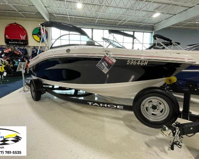 The 2022 Tracker Tahoe 185S is a versatile and stylish bow rider boat, perfect for both leisurely cruising and adventurous water sports. At 18 feet long, it combines compact agility with spacious comfort, making it an ideal choice for family outings and gatherings with friends.The sleek design features a spacious bow area with plush seating, allowing passengers to relax while enjoying the sceni...