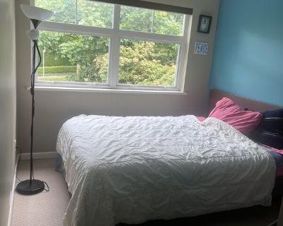 One bright bedroom  (Has a House). Room in the 1 Bedroom 1BA Pet-Friendly House For Rent