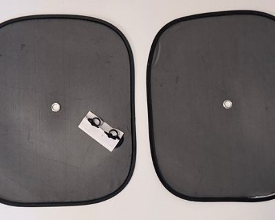 Car Window Shade/ Sun Blocker w/Suction Cups / 2 Pieces